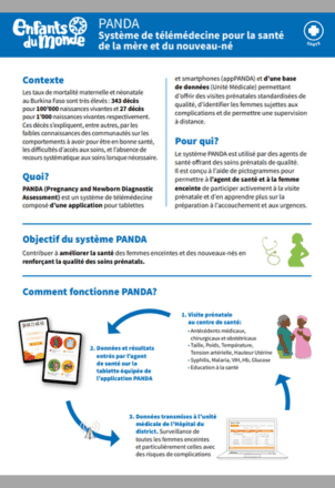 PANDA Project outline - Enfants du monde
